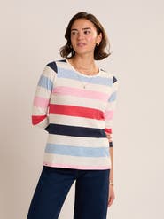 Brakeburn Coast Striped 3/4 Sleeve T-Shirt