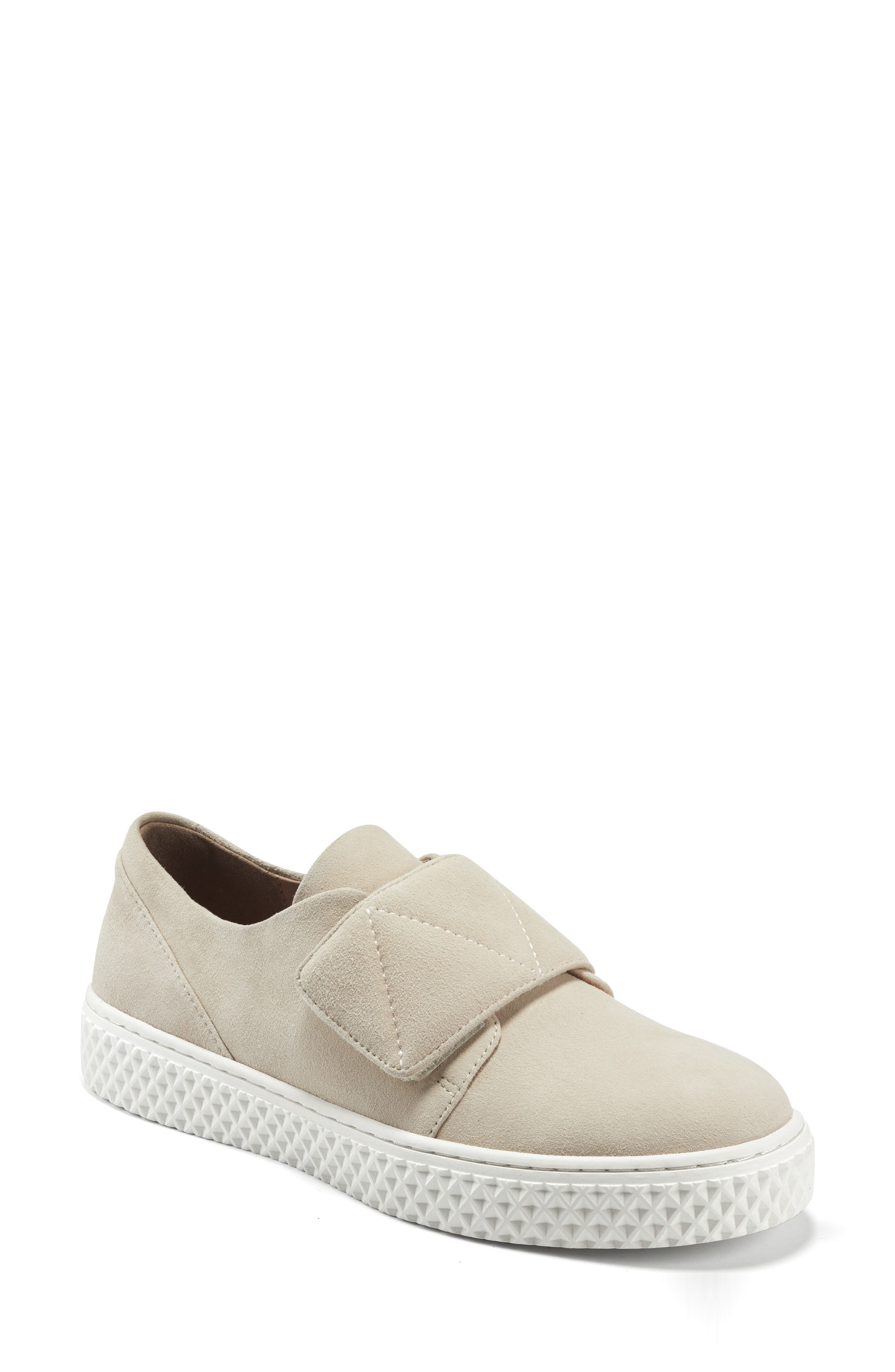 Ebba Low Top Sneaker, Main, color, TAN SUEDE