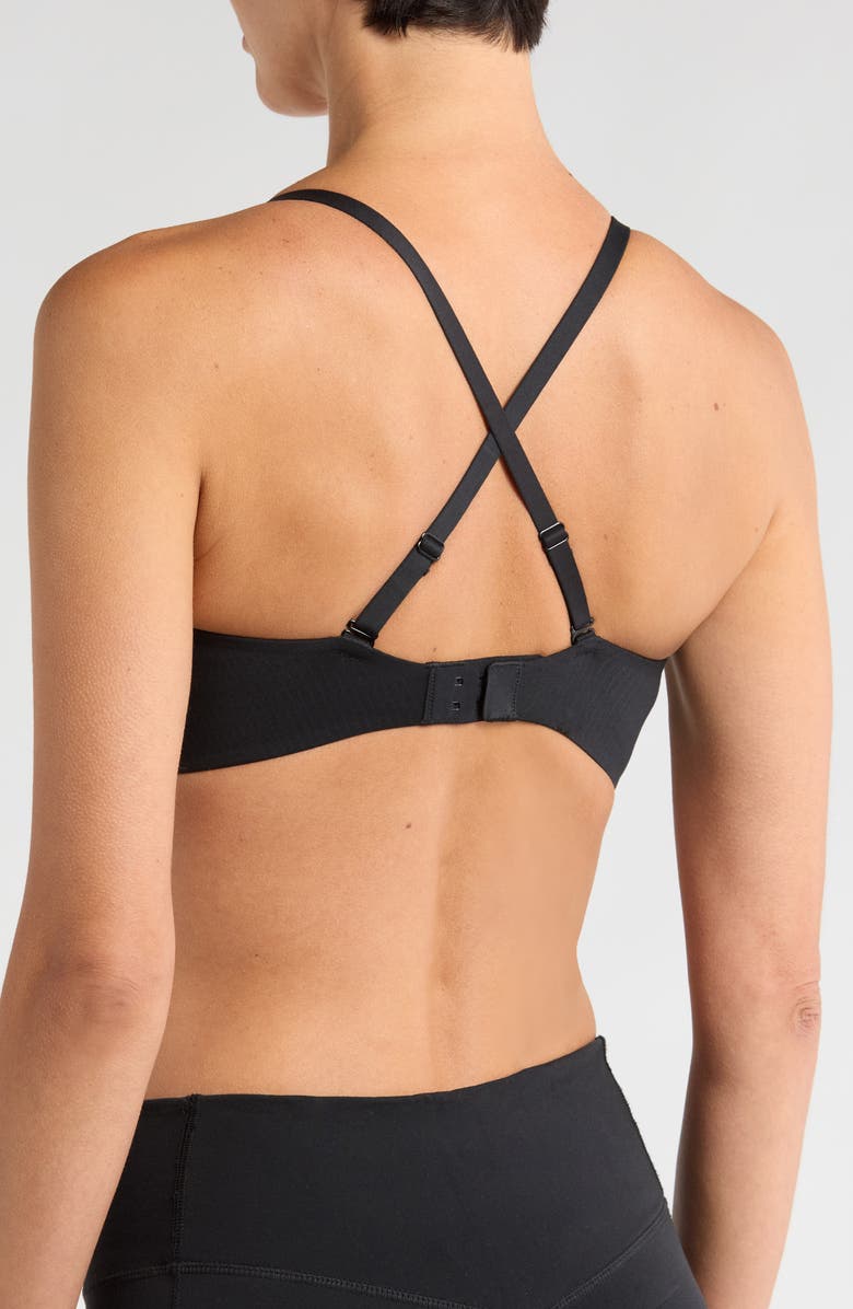 Nike Alate Minimalist Dri-FIT Padded Sports Bra, Alternate, color, 010 Black/Col Gy