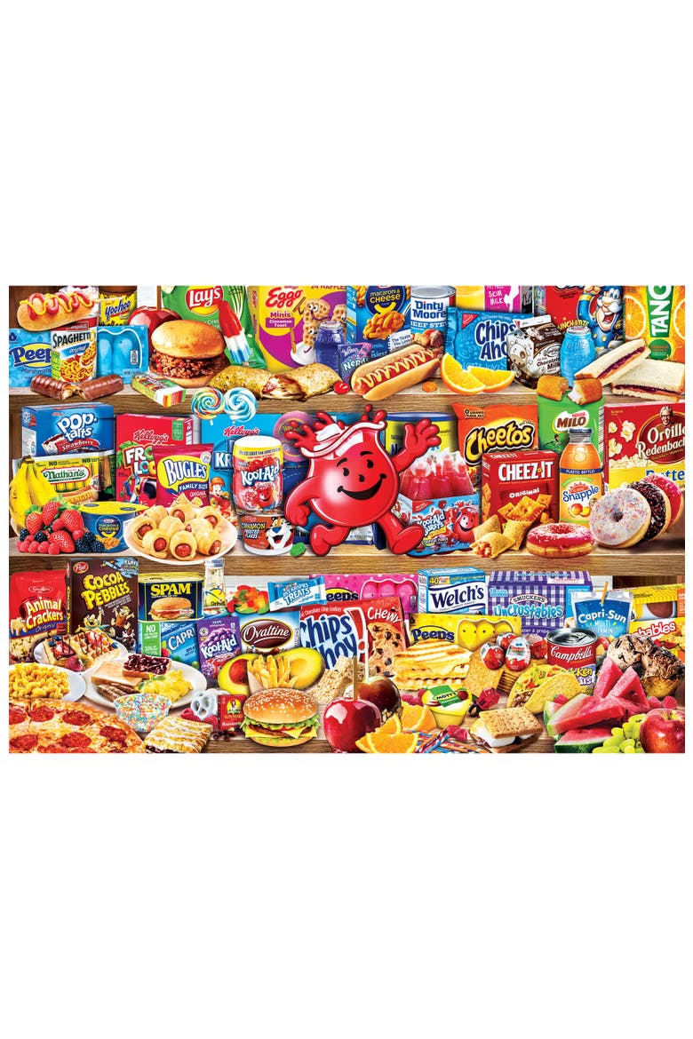 Kids' Favorite Foods 2000 Piece Puzzle, Alternate, color, Multicolor