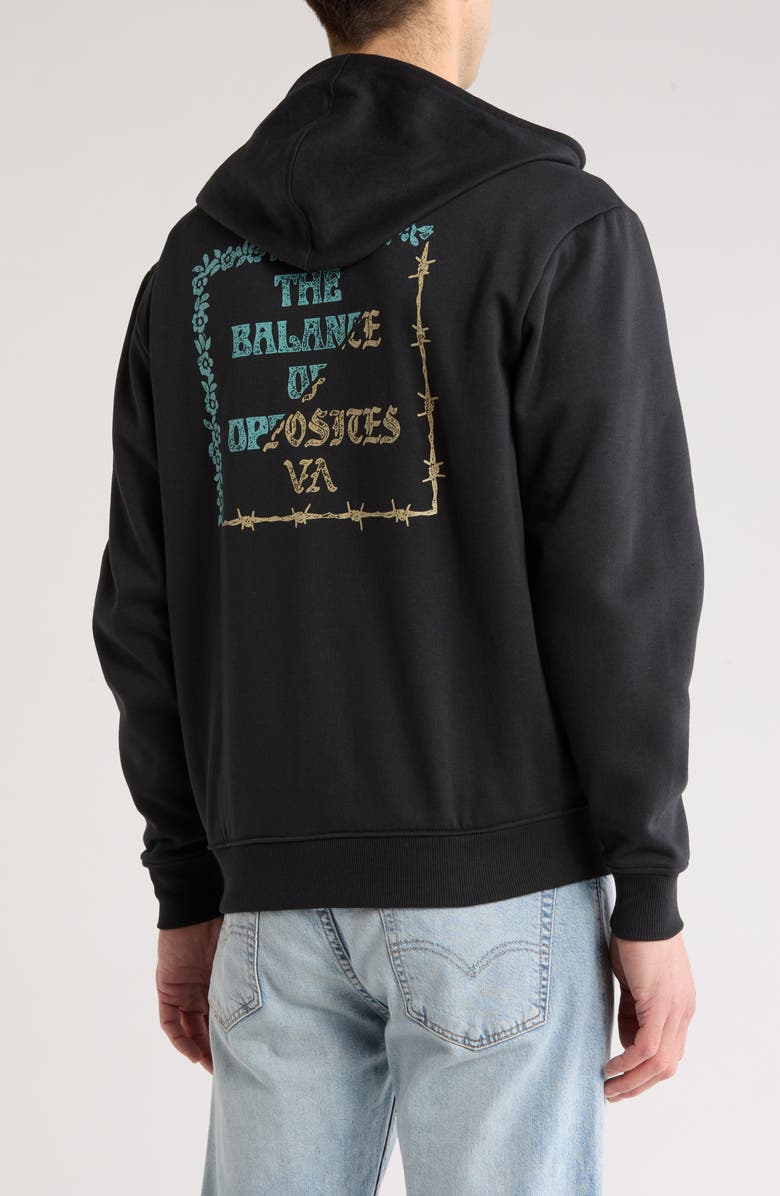 RVCA Oliver Zip Hoodie, Alternate, color,