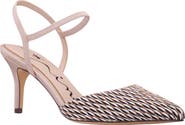 Nina Teena Pointed Toe Ankle Strap Pump