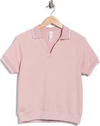 YOGALICIOUS Luvie Pique Polo