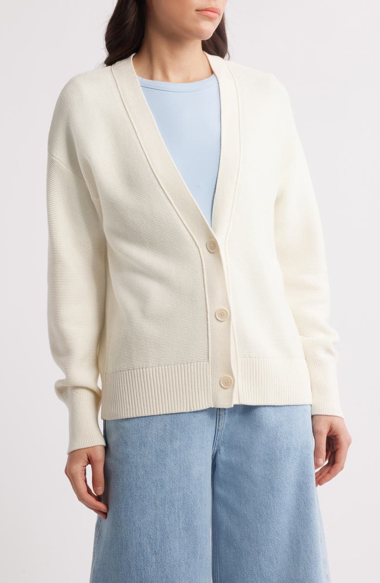 BOSS Fantinore Cotton Cardigan, Alternate, color, 