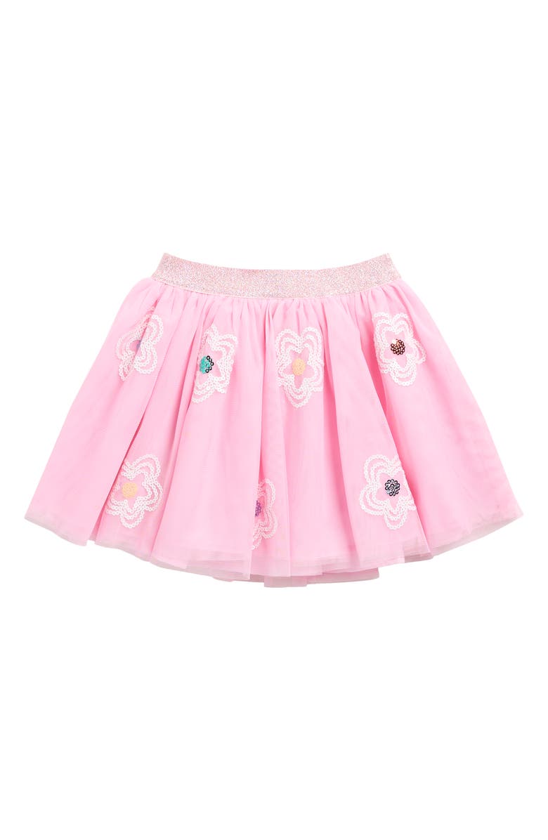 Flapdoodles Kids' Daisies Tutu Skirt, Main, color, Light Pink