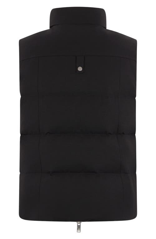 Moose Knuckles Westmount Down Vest In Black