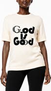 Dai Moda God Is Good Cashmere & Cotton Sweater