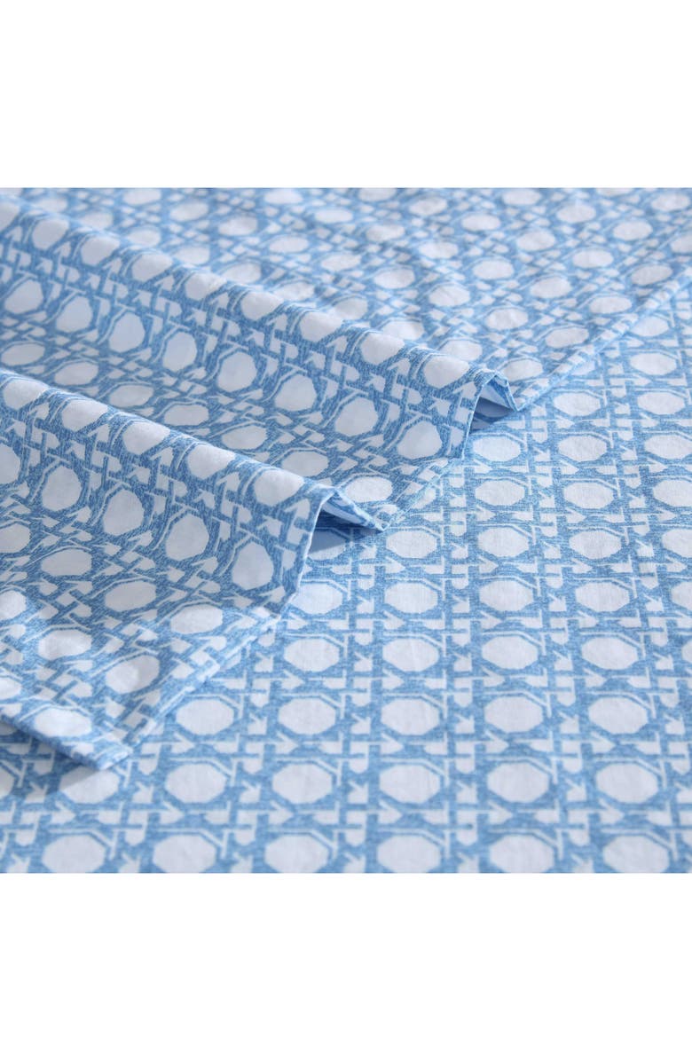 Tommy Bahama Diamond Isle 4-Piece Sheet Set, Alternate, color, Light / Medium Blue