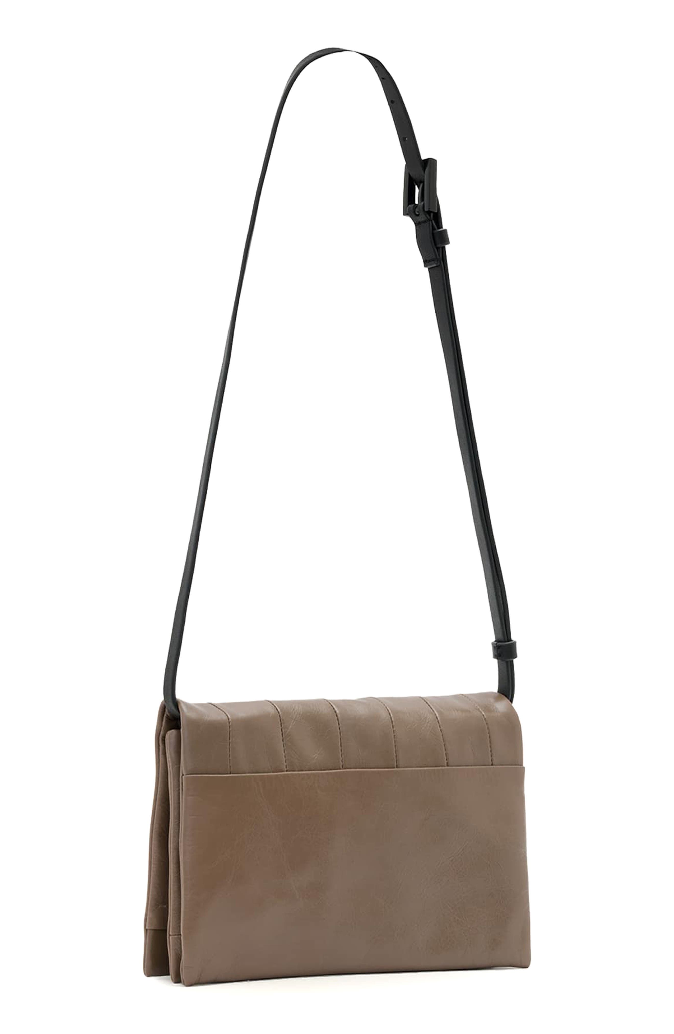 Uma Leather Crossbody Bag, Alternate, color, MOCHA BROWN