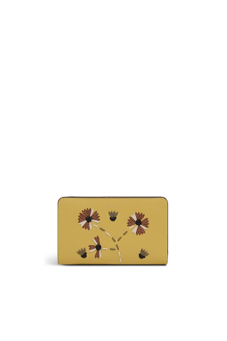 Picton Place - Floral Medium Bifold Wallet, Main, color, Honeycomb