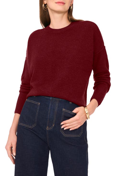 Exposed Seam Crewneck Sweater