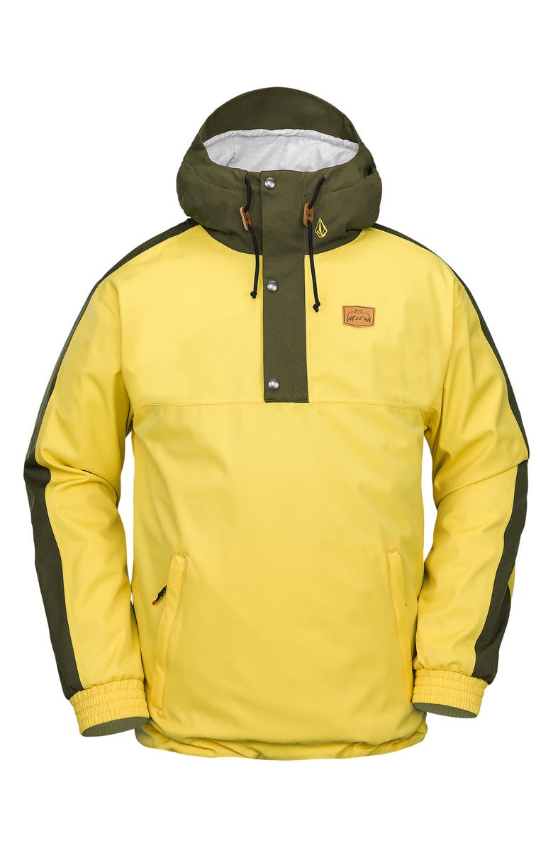 Volcom Longo 20K Water Repellent Snowboarding Pullover, Alternate, color, 