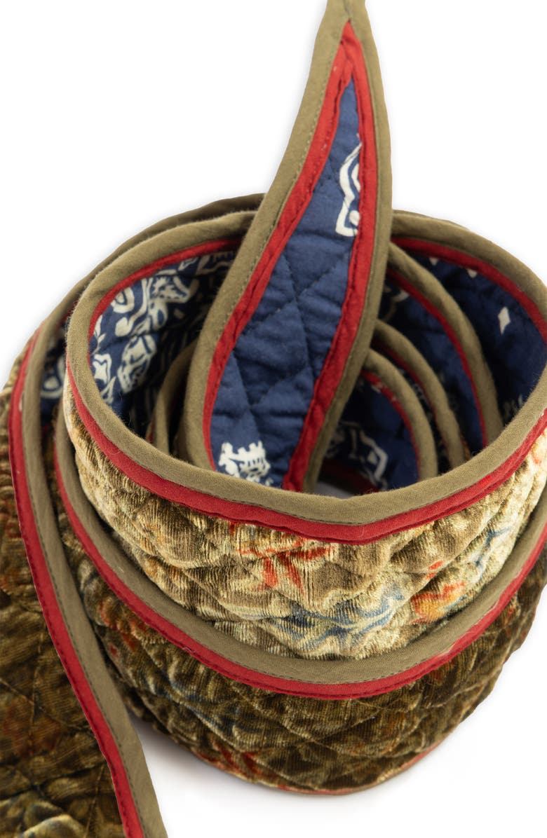 SAACHI Reversible Scarf Belt, Alternate, color, Green