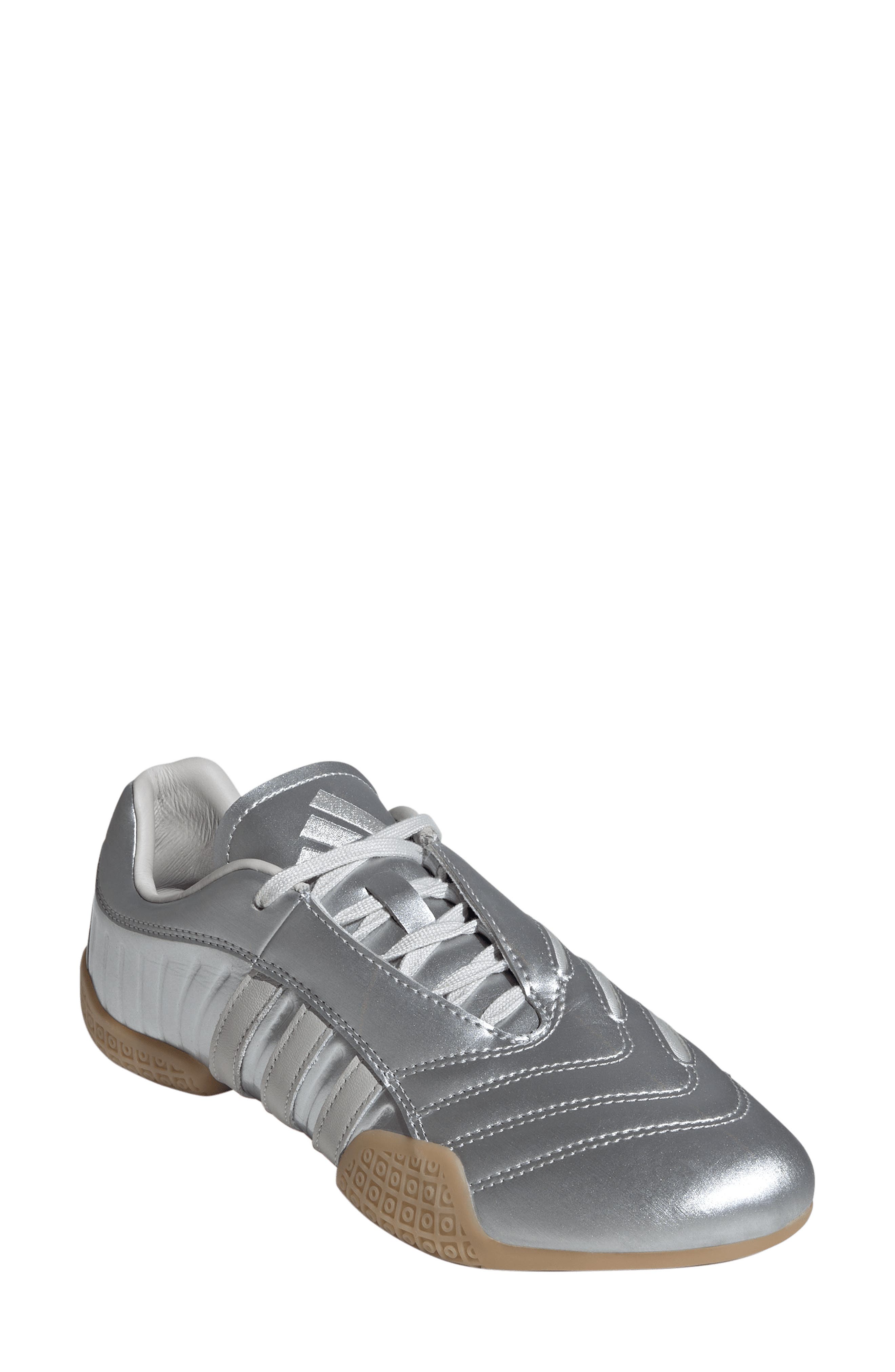 adidas Taekwondo Mei Elite Sneaker, Main, color, Silver Met./ Grey One/ Gum 3