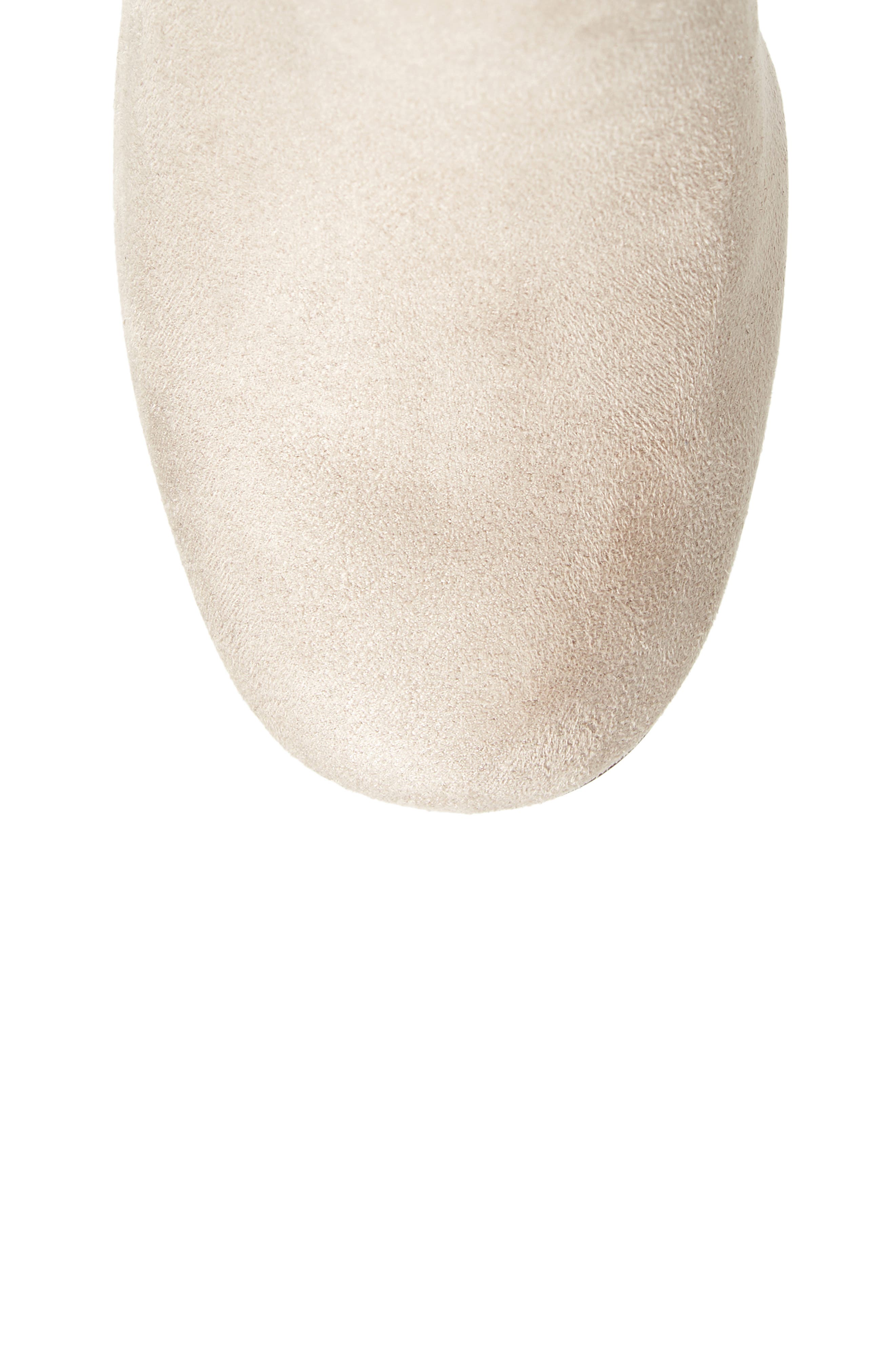 Juniper Over the Knee Boot, Alternate, color, GREY FAUX SUEDE