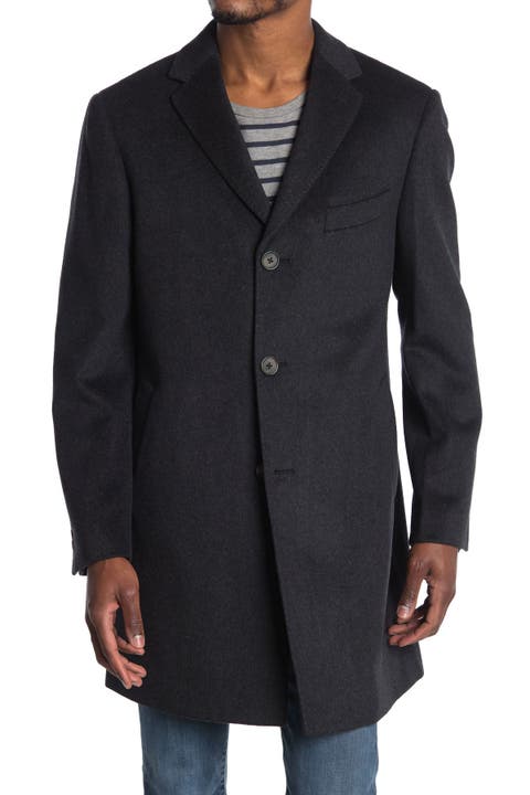 Notch Lapel Top Coat