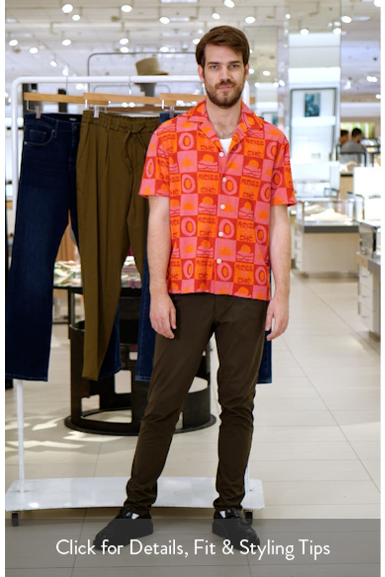 x Ché Saura Terry Cloth Camp Shirt video