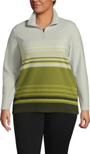 Lands' End Anyweather Fleece Quarter Zip Pullover