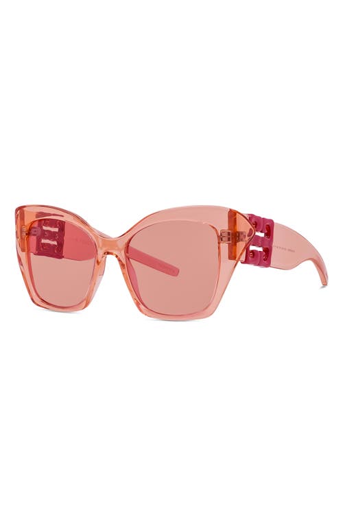 Givenchy Gv40096u 4g Liquid 42s Rosa Trasparente Sunglasses In Pink