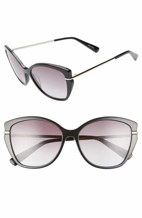 Longchamp Heritage 57mm Butterfly Sunglasses