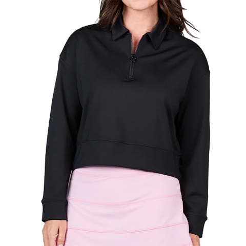Staples Quarter-Zip Womens Golf Pullover