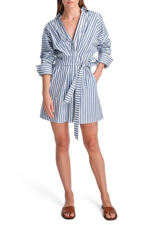 Brooke Stripe Shirtdress