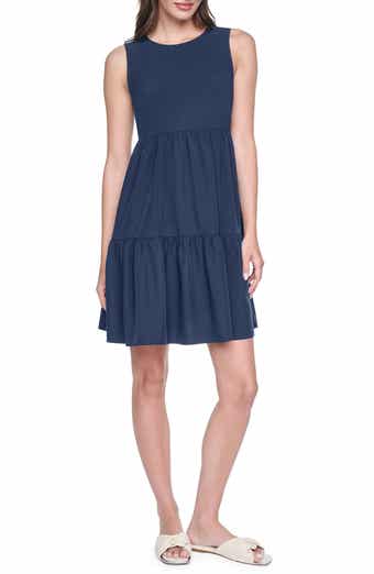 Commuter Sleeveless Swing Minidress