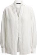Lauren Ralph Lauren Relaxed Fit Linen Button-Up Shirt