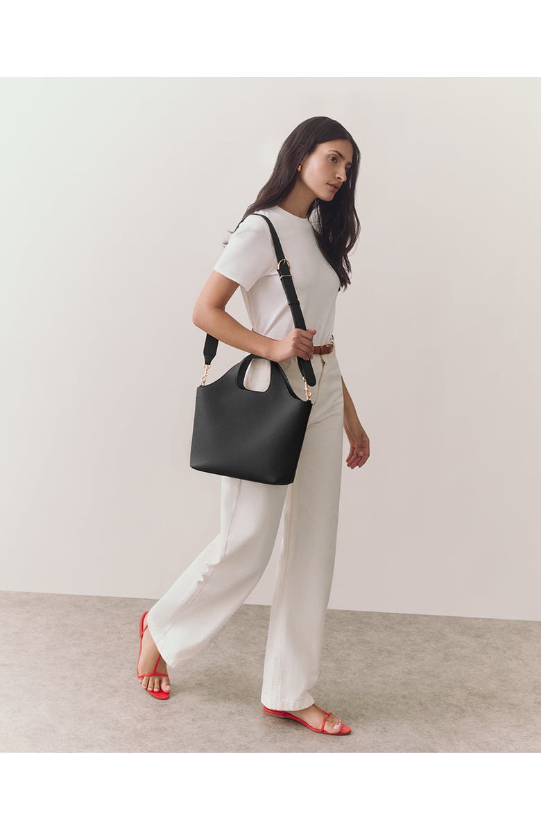 Cuyana Small System Zipper Tote, Alternate, color, Black