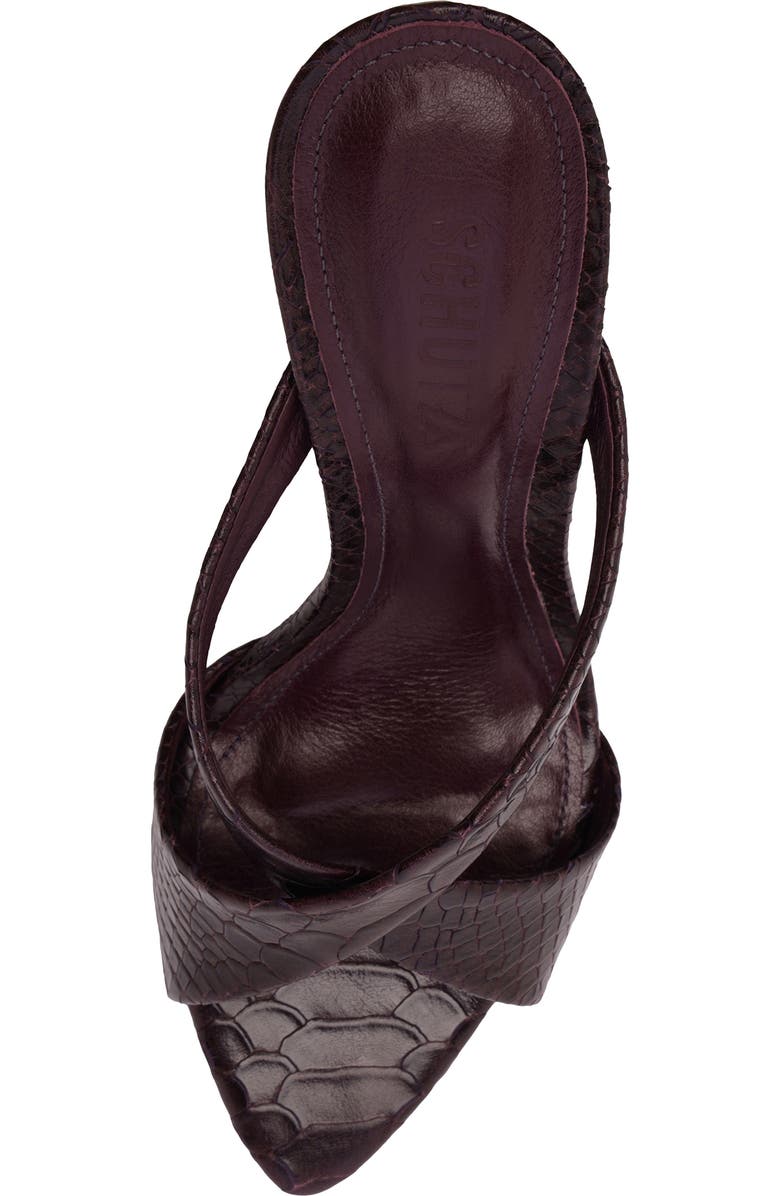 Schutz Glenda Sandal, Alternate, color, Dark Plum
