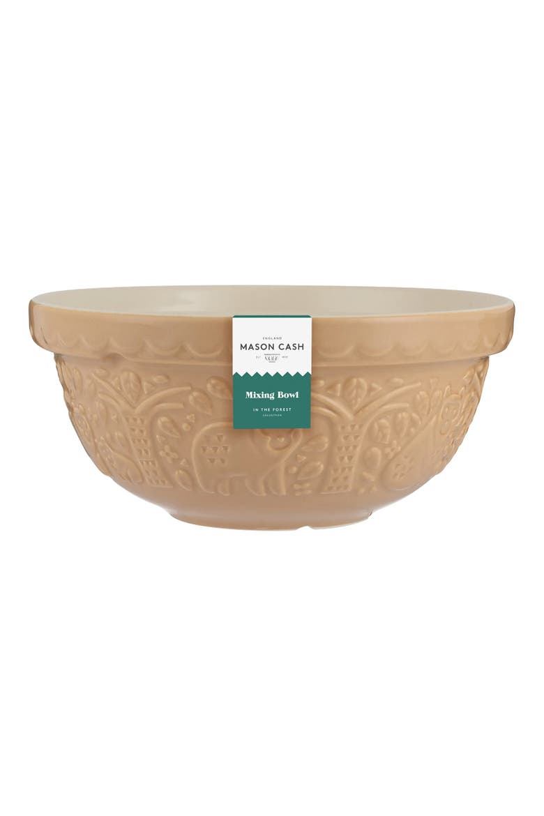 In The Forest Bear Size 24 Mixing Bowl, Cane, 2.15 Quart, Alternate, color, Cane