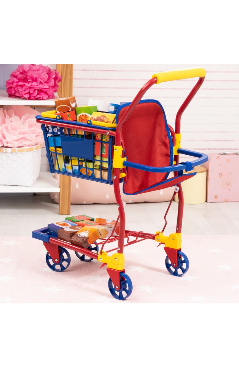 Bayer Design Shopping Cart and Accessories, 61 Pieces, Alternate, color, Multicolored