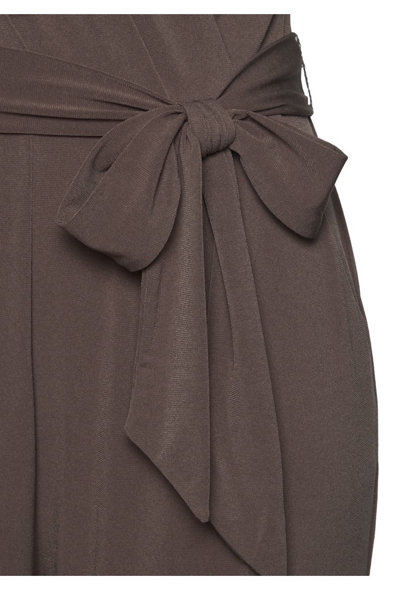 Wrap Look Jumpsuit, Alternate, color, Taupe