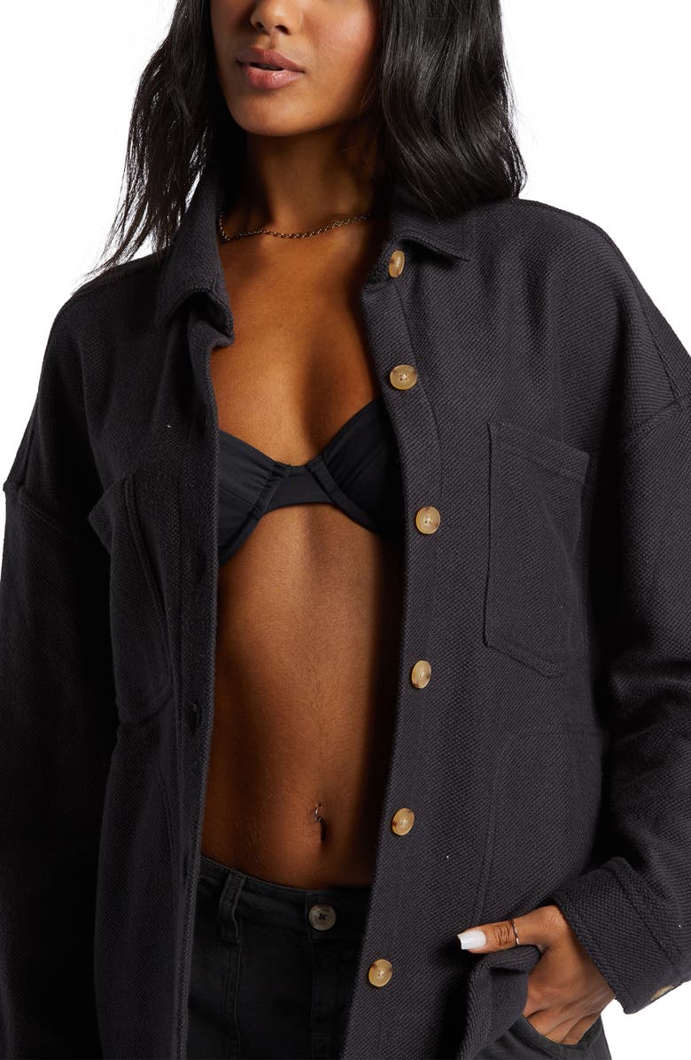 Billabong Everytime Button-Up Shacket, Alternate, color, 