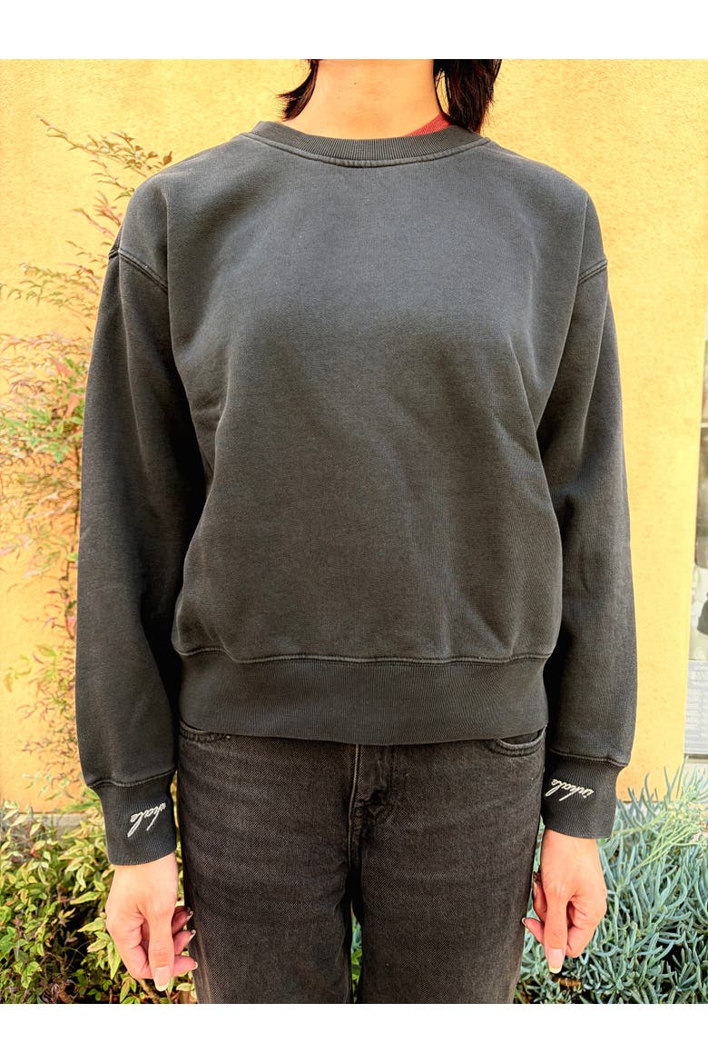 Inhale/Exhale Sweatshirt + Manifestation Kit, Alternate, color, Faded Black