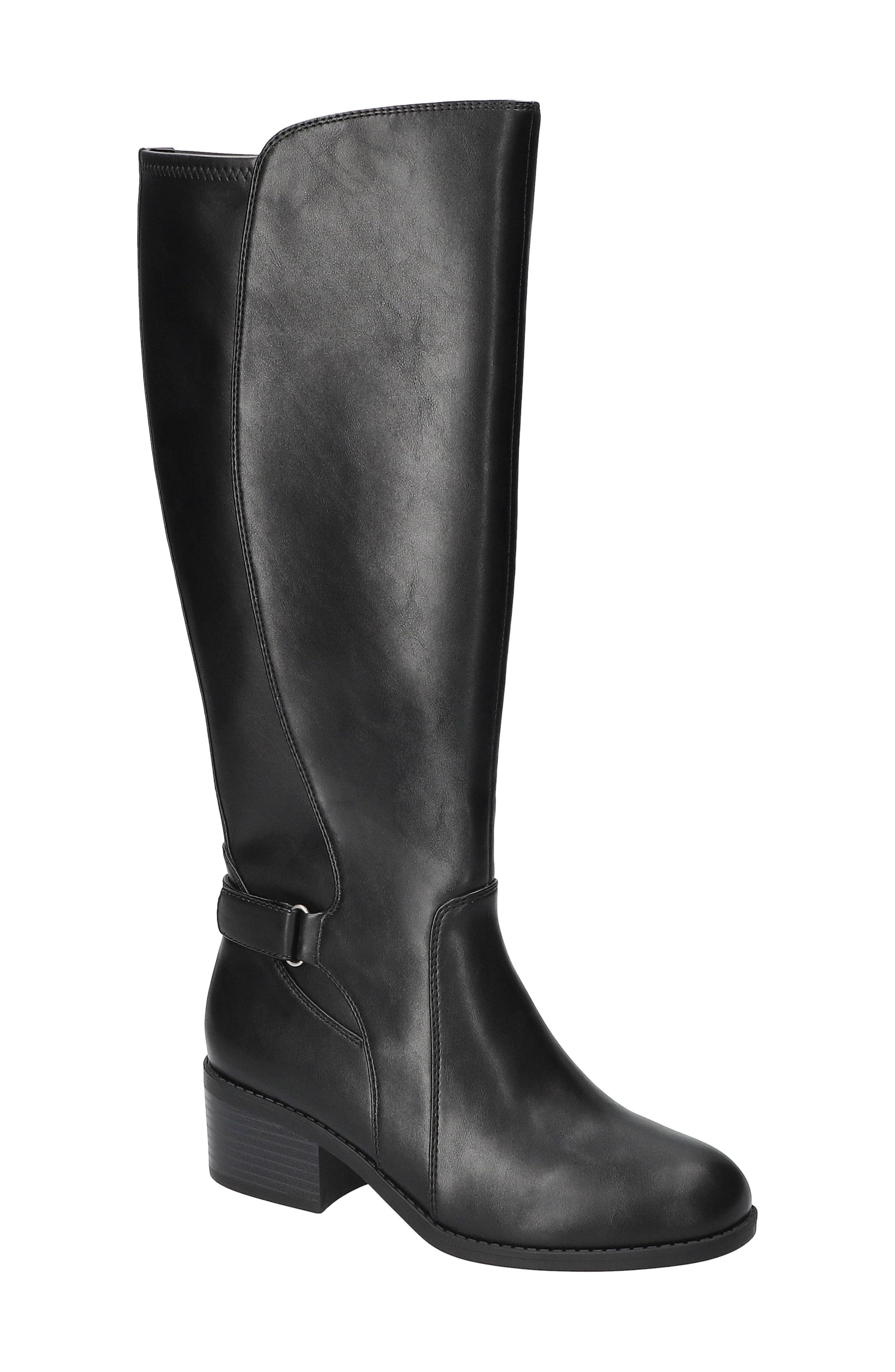 Hartley Plus Faux Leather Knee High Boot