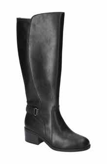 Hartley Plus Faux Leather Knee High Boot