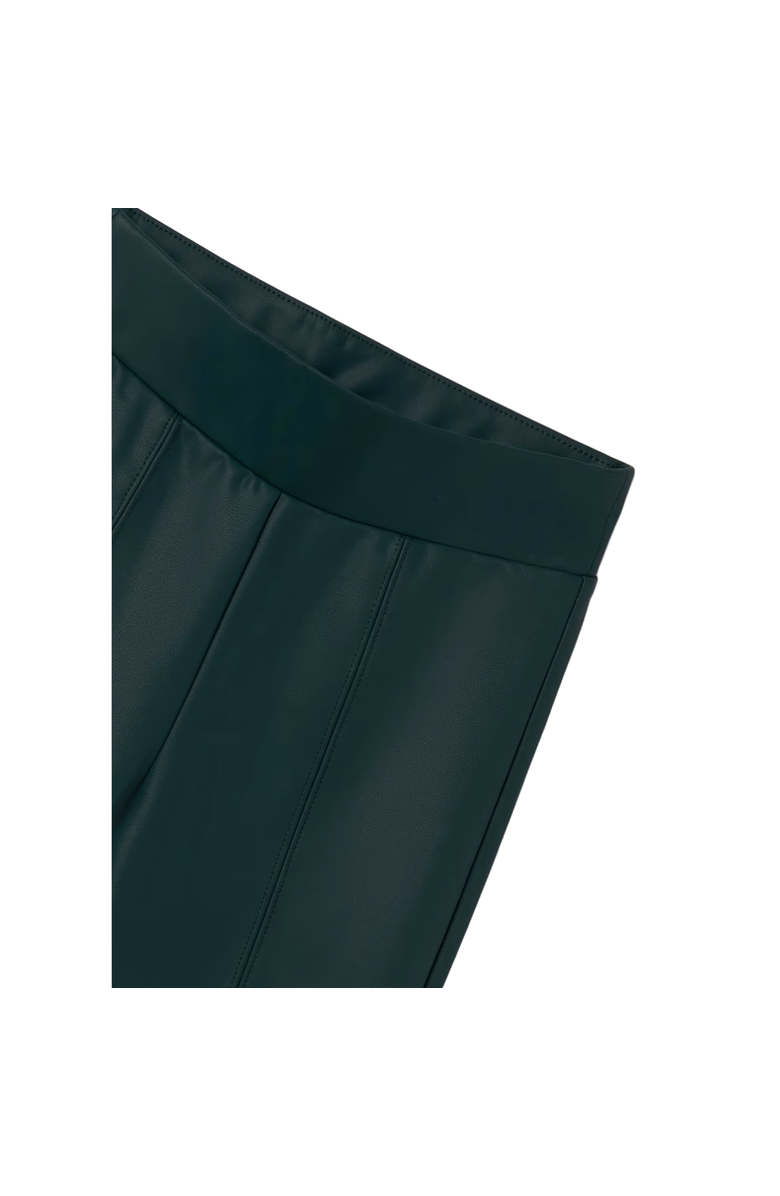 Mayoral Faux Leather Leggings, Alternate, color, Dark Green
