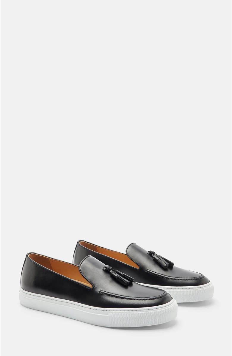 SCAROSSO Amedeo Sneakers, Main, color, Black - Calf