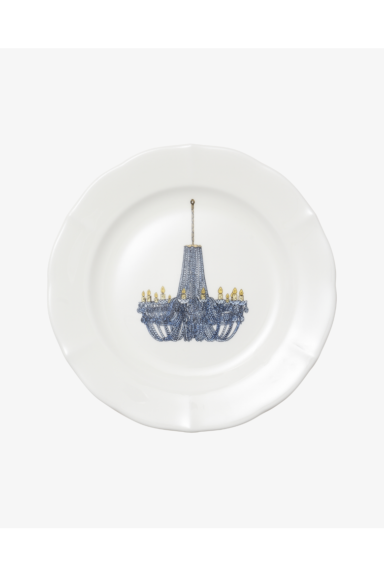 Thibaud Herem Objet Salad Plate, Main, color, Crystal Chandelier