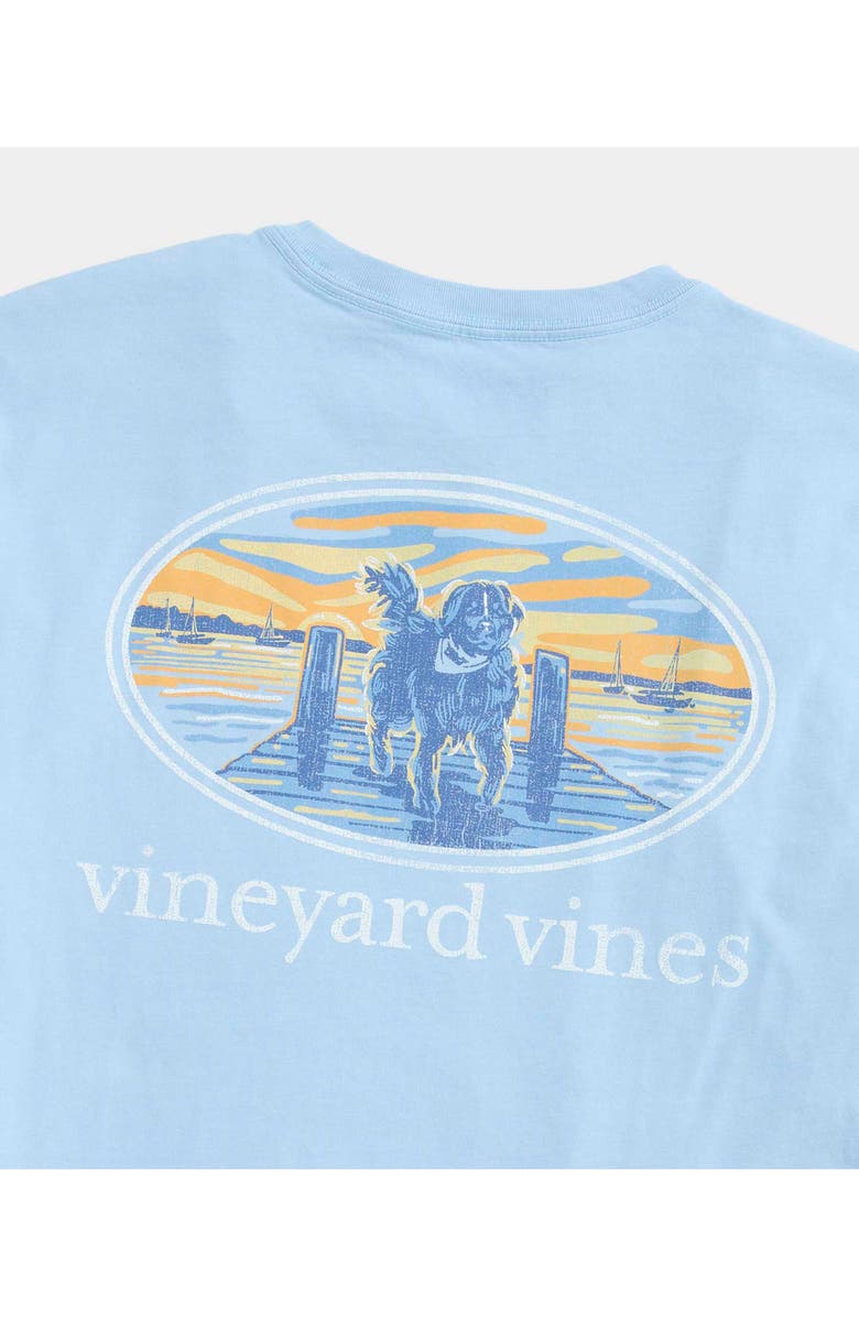 vineyard vines Sunset Pier Bernese Graphic T-Shirt, Alternate, color, 