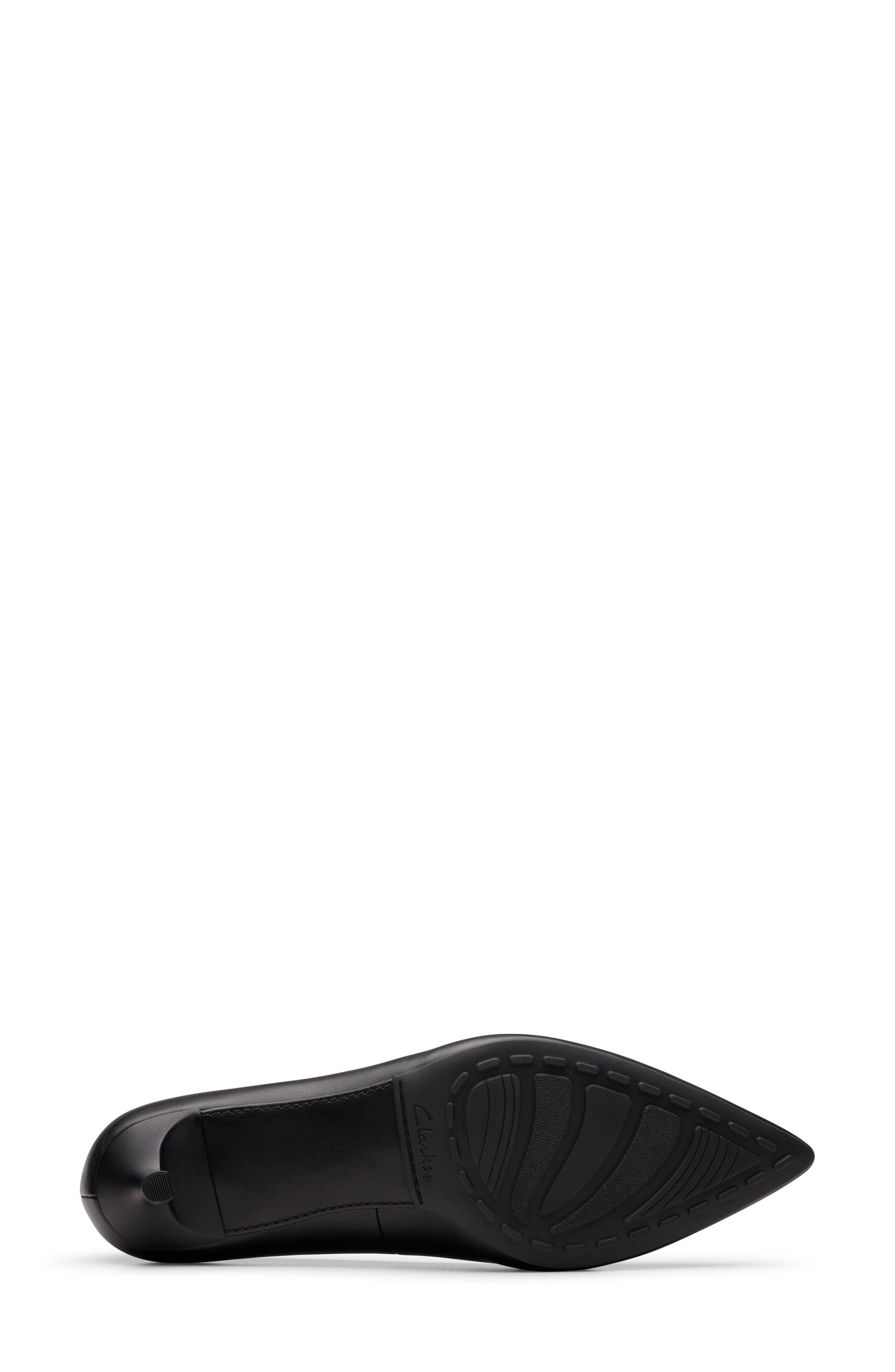 Clarks<sup>®</sup> Adela Court Pump, Alternate, color, Black Leather