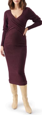 Ripe Maternity Heidi Nursing Knit Dress