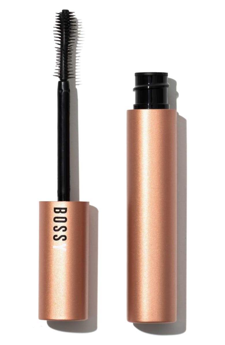 BOSSY COSMETICS Extremely Bossy Lengthening & Volumizing Mascara, Main, color, Onyx