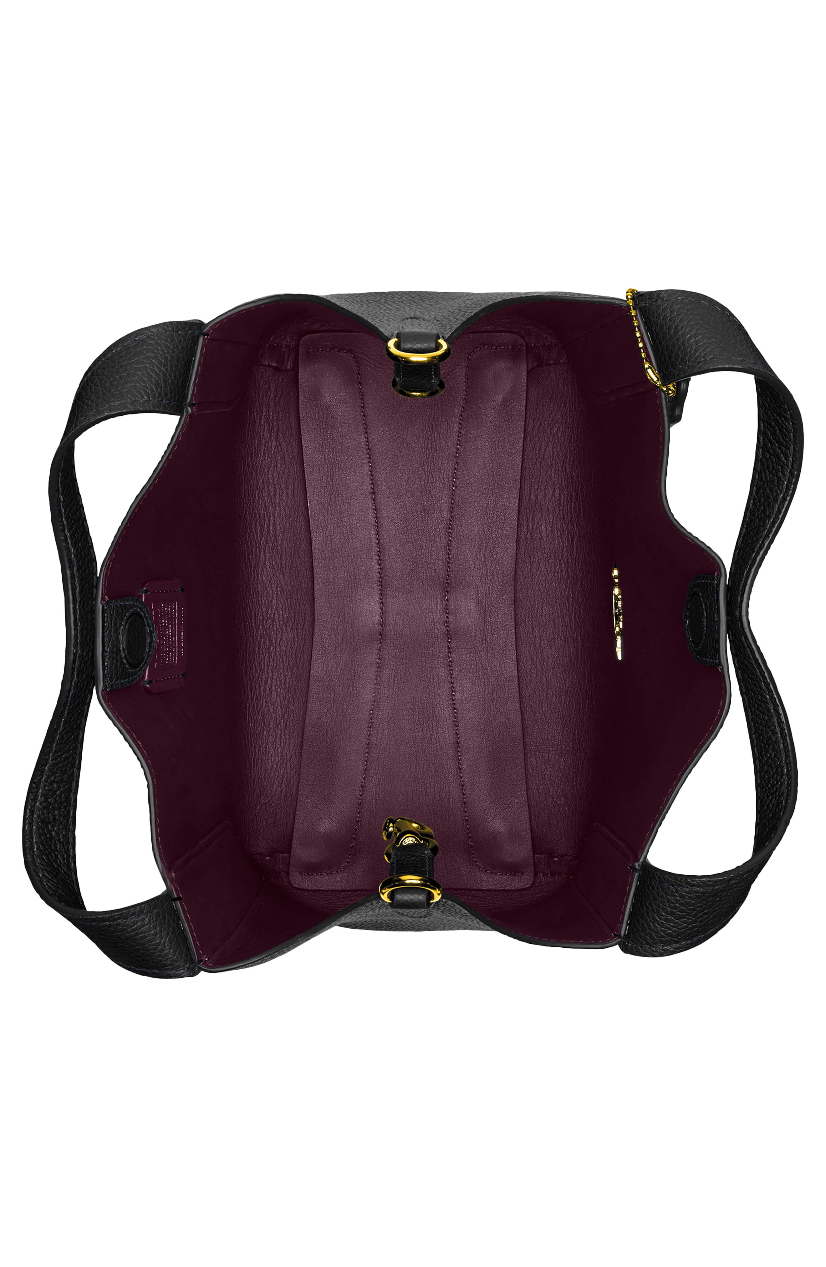 COACH Hadley 21 Pebble Leather Hobo, Alternate, color, 