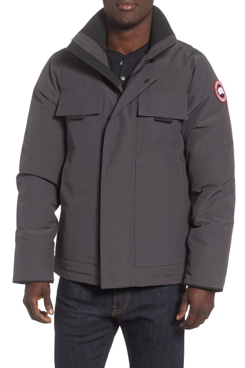 Forester Slim Fit Jacket, Main, color, GRAPHITE