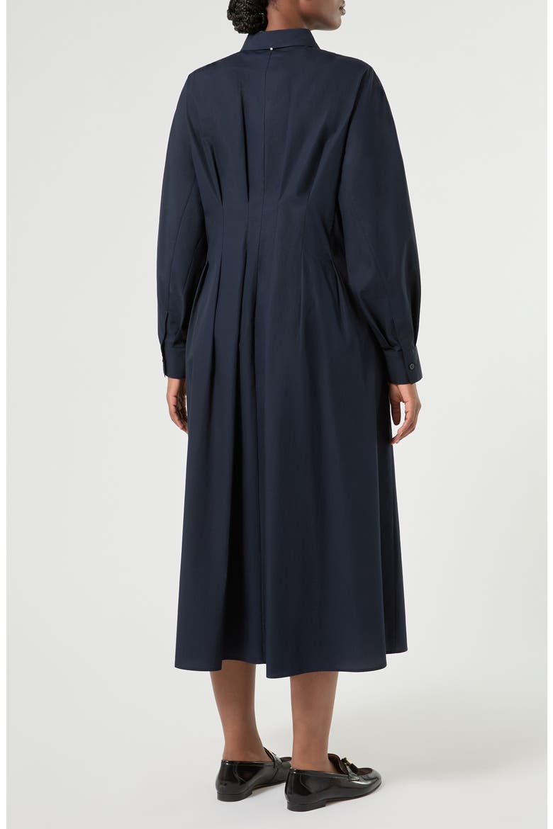 Sante Embroidered Cotton Shirtdress, Alternate, color, ULTRAMARINE