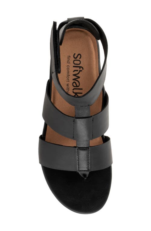Softwalk ® Cabo Gladiator Sandal In Black