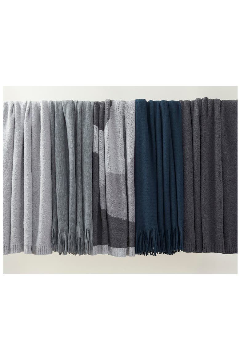 Cozy Sweater Knit Throw Blanket, Alternate, color, LUNAR ROCK