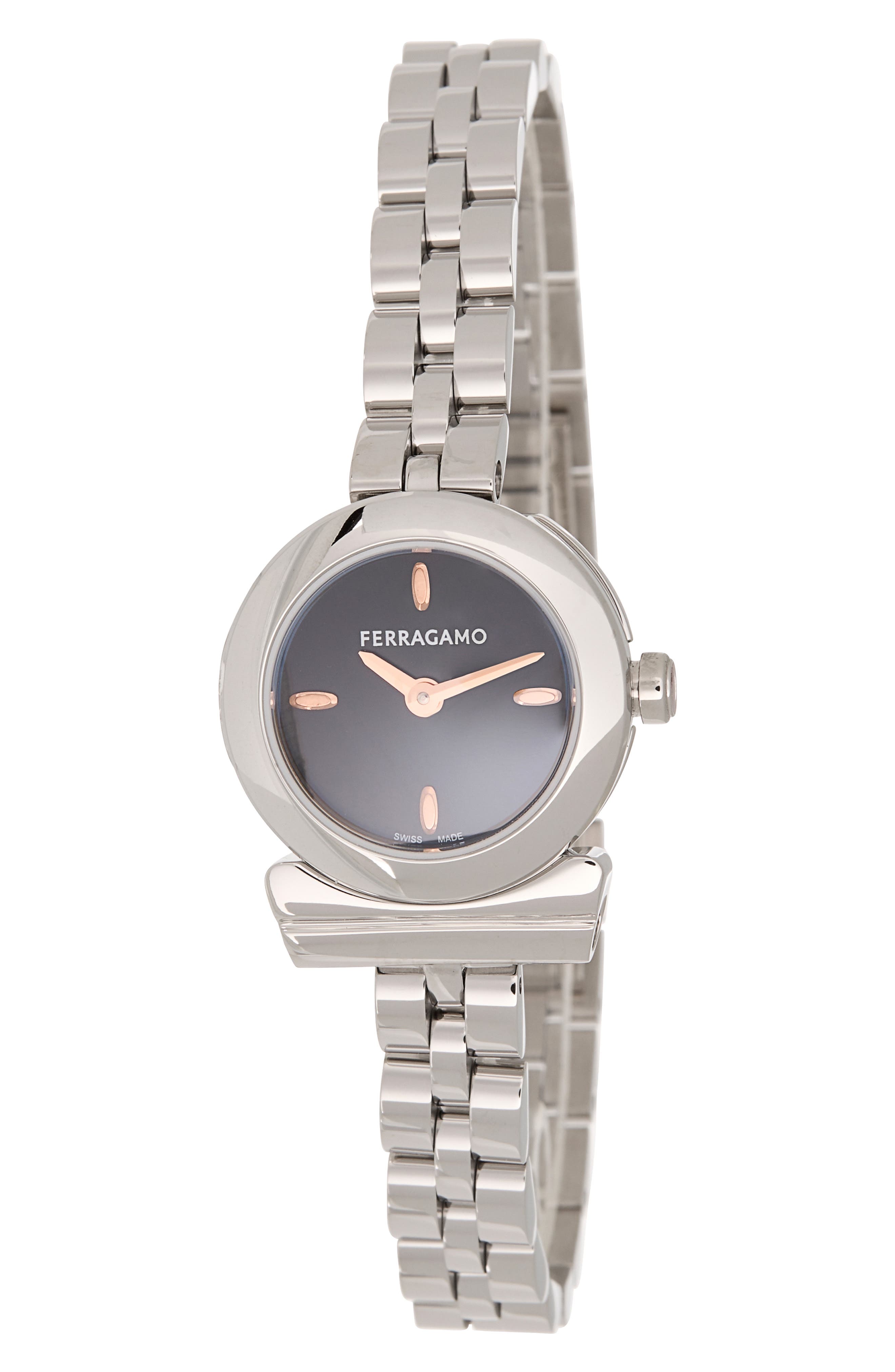 FERRAGAMO Gancini Bracelet Watch, 22mm